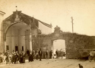 Muda gate Koper Slovenia 1900-1910 Historic Old Photo 1