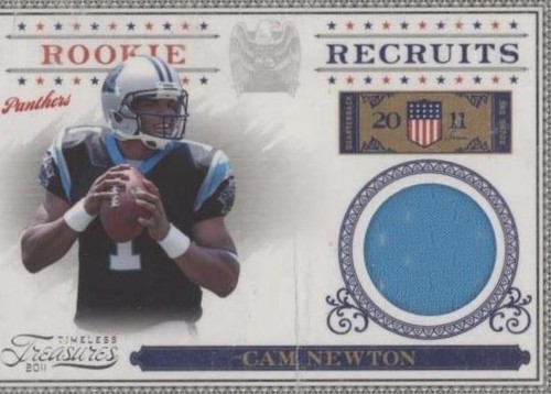 2011 Panini Timeless Treasures Cam Newton #3