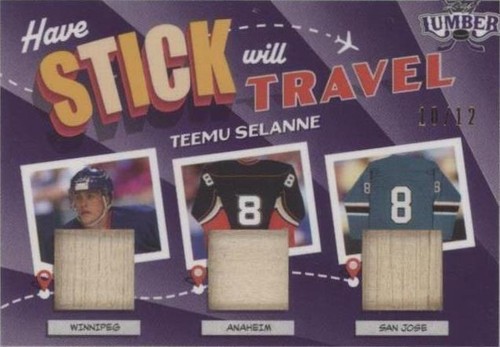 2021-22 Leaf Lumber - Teemu Selanne #HS-20