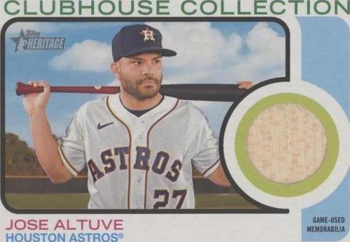 2022 Topps Heritage High Number - Jose Altuve #CCR-JA