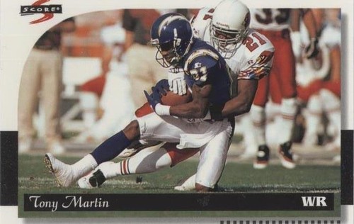 1996 Score Tony Martin #105