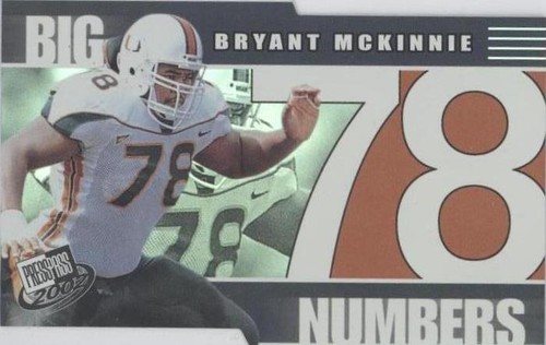 2002 Press Pass Bryant McKinnie #BN 27