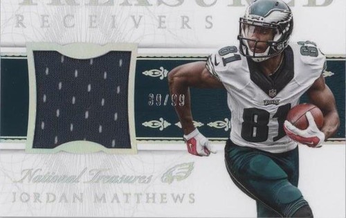2015 Panini National Treasures Jordan Matthews #TWR-JO