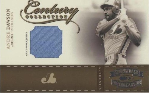 2004 Donruss Throwback Threads - Andre Dawson #CC-4