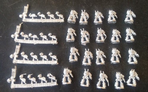 Escouade Terminator Du Chaos Warhammer Space Marines 43-19 Neuf En