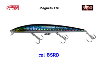 LONG JERK MAGNETO 170 COLORE BSRD  32 GR RAPTURE 17 CM SPINNING MARE18004715