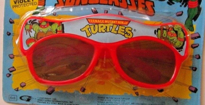 Teenage Mutant Ninja Turtles Children's Sunglasses 1988 Ultra violet protected