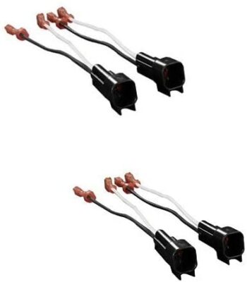 2 Pair Car Stereo 4 Speaker Wire Harness Connector for some GMC/Chevrolet
