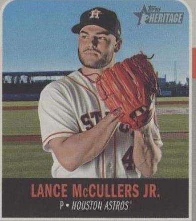 2019 Topps Heritage - Lance McCullers Jr. #CCR-LM
