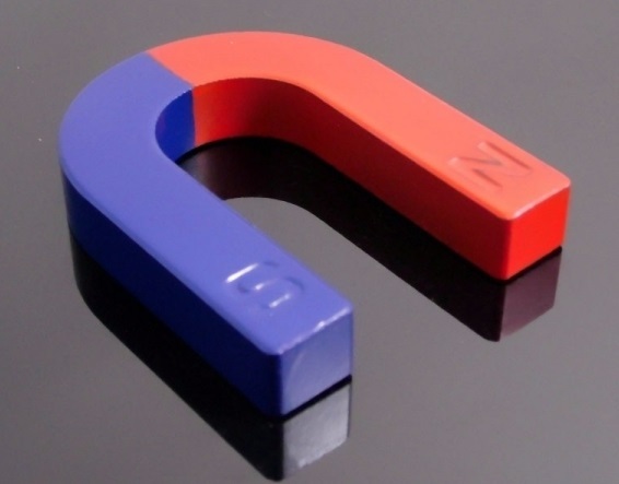 Magnete Didattico Calamita 30mm A Forma Di U Positivo E Negativo Nord Sud dfh