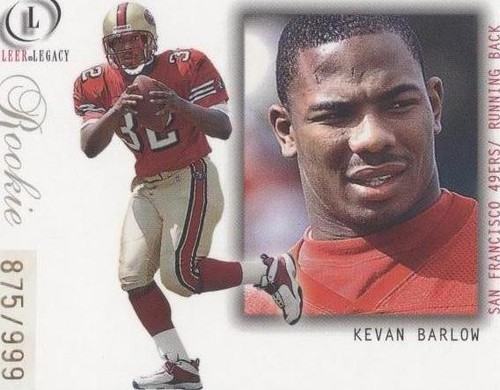 2001 Fleer Legacy Kevan Barlow #108
