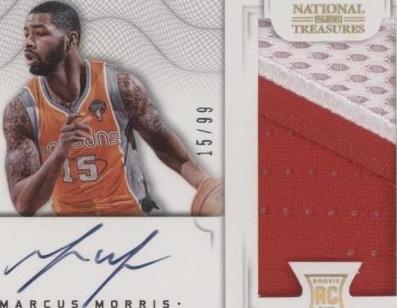 Panini National Treasures 2012-13 - Marcus Morris #113
