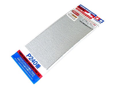 Tamiya Model Craft Tools Finishing Abrasives P240 3pcs 87093