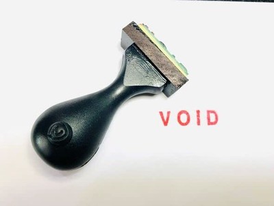 V O I D - All Keeper Office Stamp Message Stamp