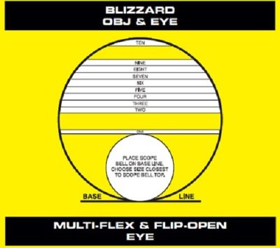 Blizzard Scope Cover Size Chart