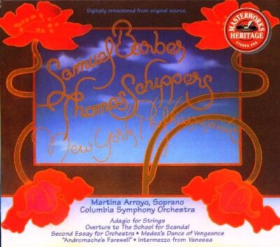 Various Artists : Samuel Barber  Thomas Schippers CD