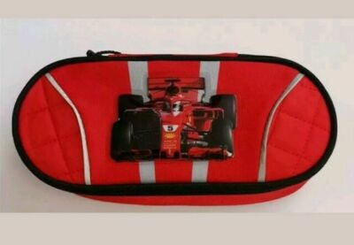 Astuccio Ferrari Kids Con Cancelleria - 3 Scomparti Official Per Scuola, Regalo Perfetto - Foto 7