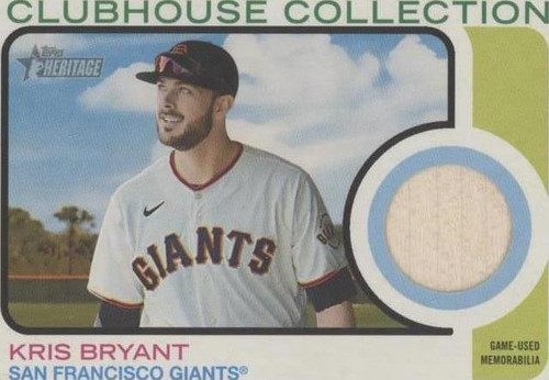 2022 Topps Heritage - Kris Bryant #CC-KB