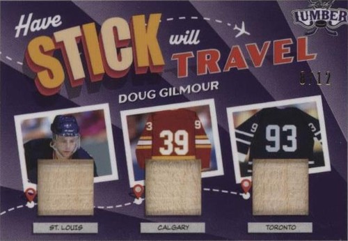 2021-22 Leaf Lumber - Doug Gilmour #HS-6