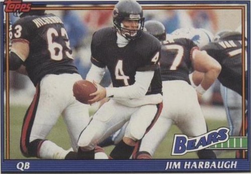 1991 Topps Jim Harbaugh #159