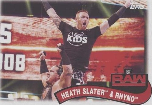 2018 Topps Heritage WWE - Heath Slater Rhyno #TT-4