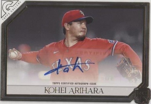 2021 Topps Gallery - Kohei Arihara #RA-KA