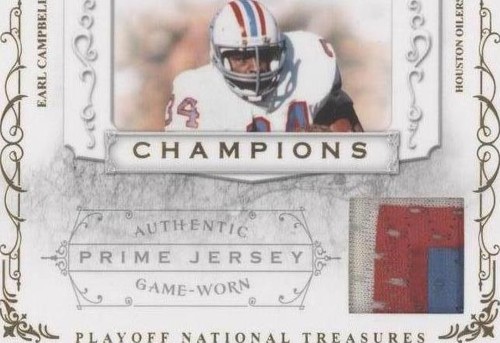 2008 Playoff National Treasures Earl Campbell #12