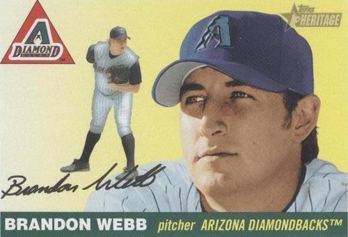 2004 Topps Heritage - Brandon Webb #213