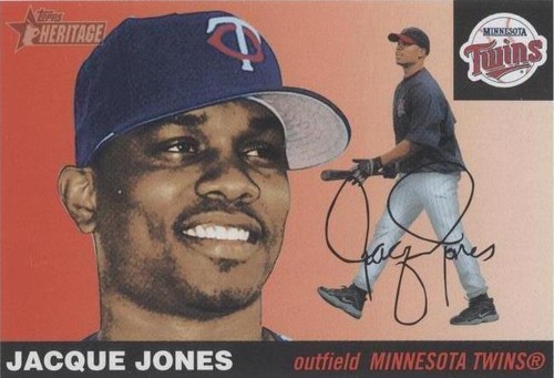 2004 Topps Heritage - Jacque Jones #381