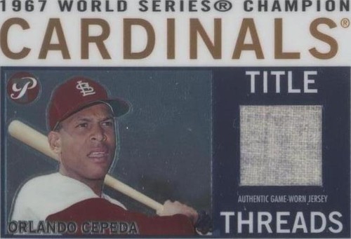 2005 Topps Pristine Legends - Orlando Cepeda #TT-OC