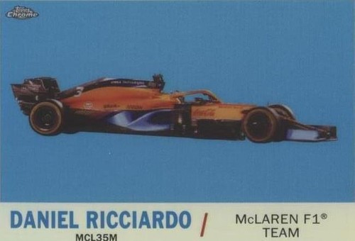 2021 Topps Chrome Formula 1 - Daniel Ricciardo #T61-DR