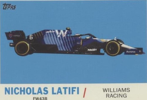 2021 Topps Formula 1 - Nicholas Latifi #T61-NL