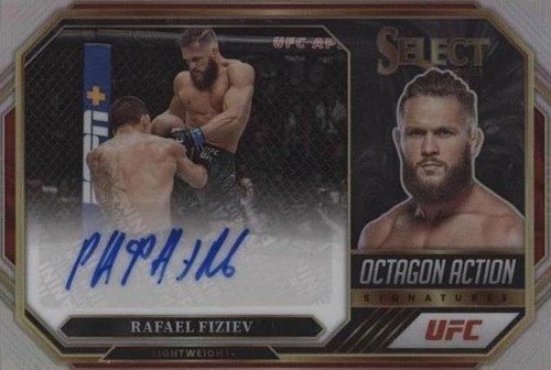 2023 Panini Select UFC - Rafael Fiziev #OA-RFZ