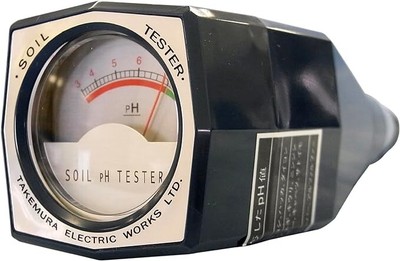 Takemura Electric Works Soil Acidity pH Meter Tester DM-13 Demetra Made in Japan