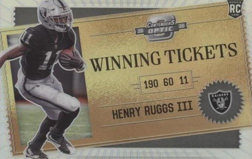 2020 Panini Contenders Optic Henry Ruggs III #WT23