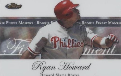 2007 Topps Finest - Ryan Howard #RFM-RH