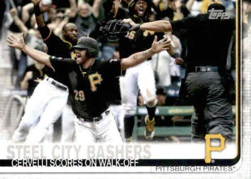 2019 Topps Mini - Francisco Cervelli Josh Bell Starling Marte #US251