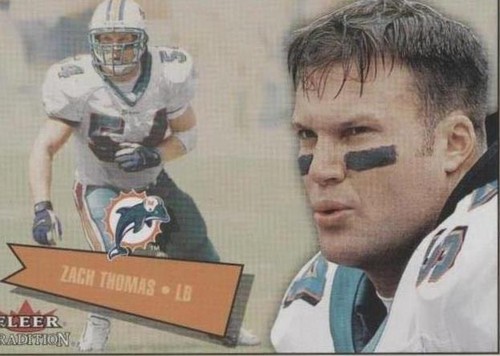 2001 Fleer Tradition Zach Thomas #89