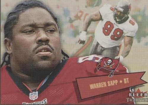 2001 Fleer Tradition Warren Sapp #157