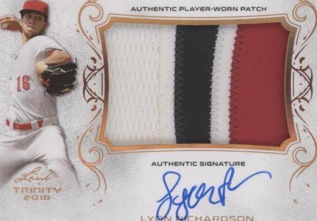 2018 Leaf Trinity - Lyon Richardson #PA-LR1