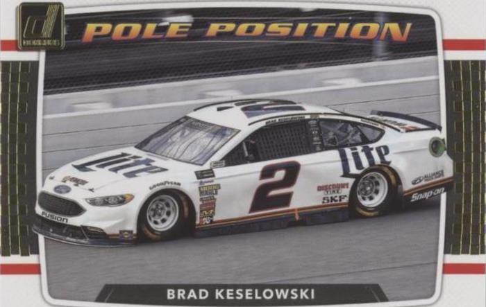 2018 Panini Donruss NASCAR - Brad Keselowski #PP6