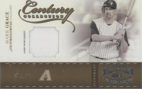 2004 Donruss Throwback Threads - Mark Grace #CC-56