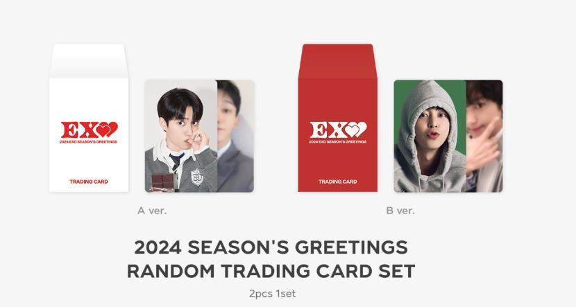 タレントカード EXO / 2018 SEASON'S GREETINGS Exo 2018 Season's Greetings Set - Korea Disco