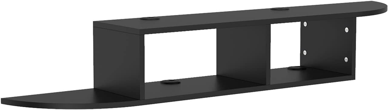 Floating TV Stand Entertainment Center under TV Shelf for Cable Box Audio Video