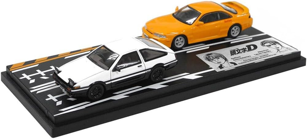 イニシャルD ミニカー　6 頭文字D セットVol.6 大宮智史 ロードスター (NB8C) & 小早川