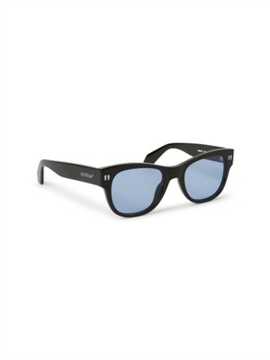 Pre-owned Off-white Oeri107s24pla0011040 Moab Black Sunglasses