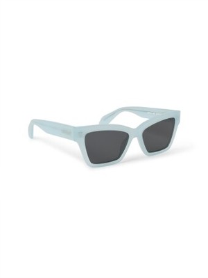 Pre-owned Off-white Oeri110s24pla0014007 Cincinnati Light Sunglasses In Ivory