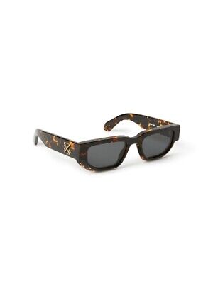 Pre-owned Off-white Oeri115s24pla0016007 Greeley Havana Sunglasses