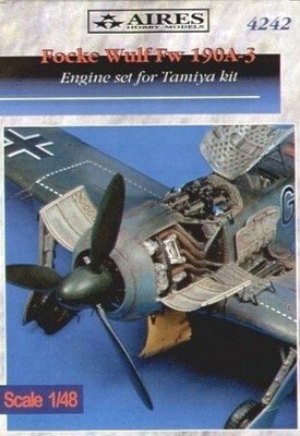 Aires Hobby 4242 1:48 Fw190A3 Engine Set For TAM