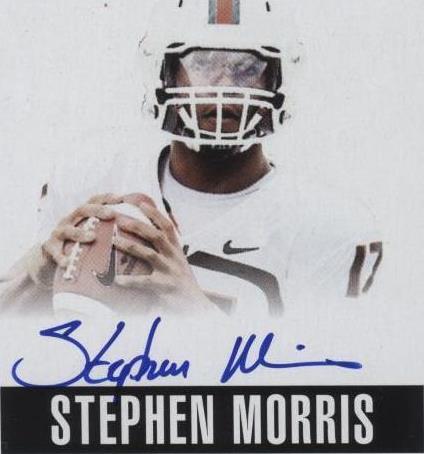 2014 Leaf Originals Stephen Morris #SM1